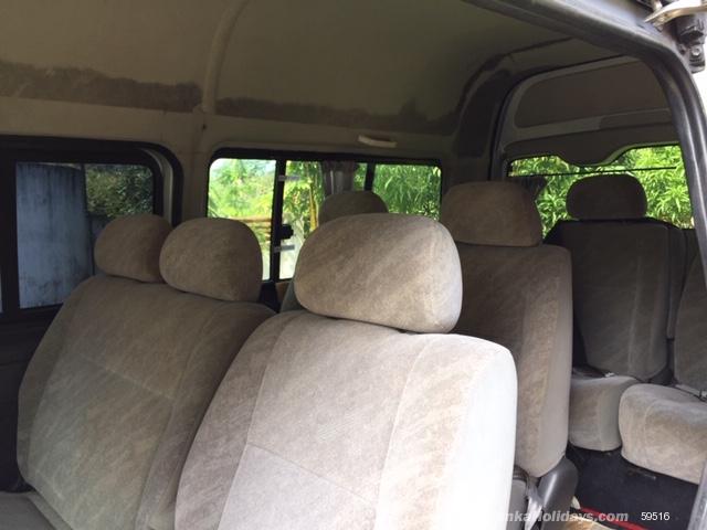 Sri Lanka holiday Van hire